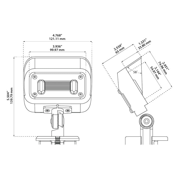 Dauer Lighting 489944 • BILTMORE 12V Mini Flood 12W, 3000K - Flood Light - All Lighting Direct