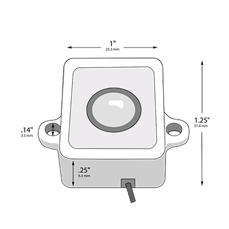 Dauer 490073-3000K • BETSY Under-Rail Light, 3000K - Rail Light - All Lighting Direct