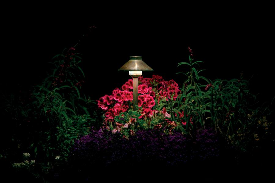 FX Luminaire DLALED20W18RFB - 18" DL Path Light, 20W Equiv, G4 Lamp, Black