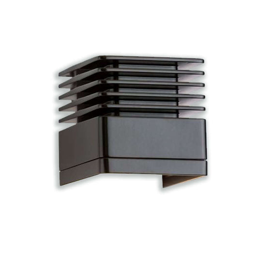 FX Luminaire NL-3LED-DN-FB • 3 LED Square Down Light in Black - Downlight - All Lighting Direct
