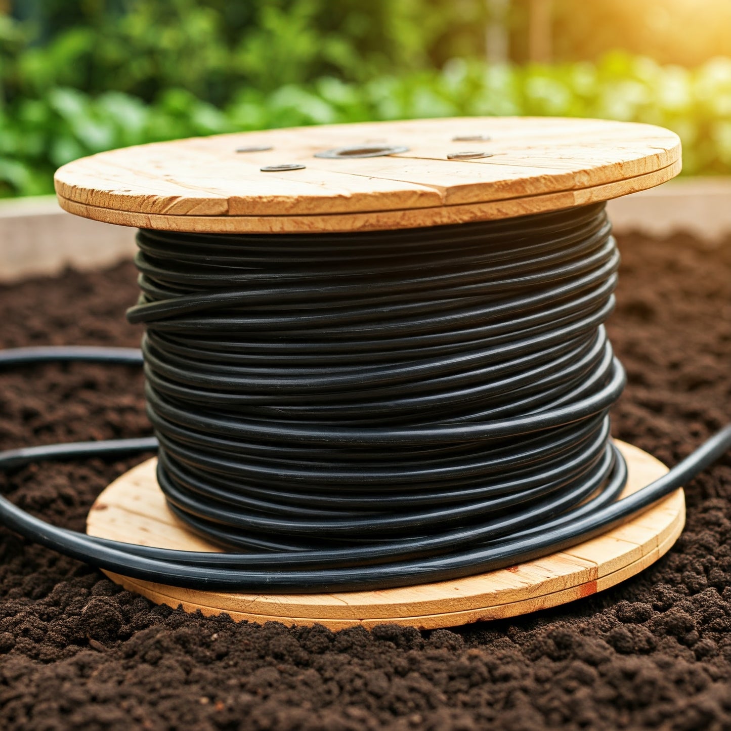 500' Roll of 10/2 Low Voltage Direct Burial Landscape Lighting Wire Wire - All Lighting Direct