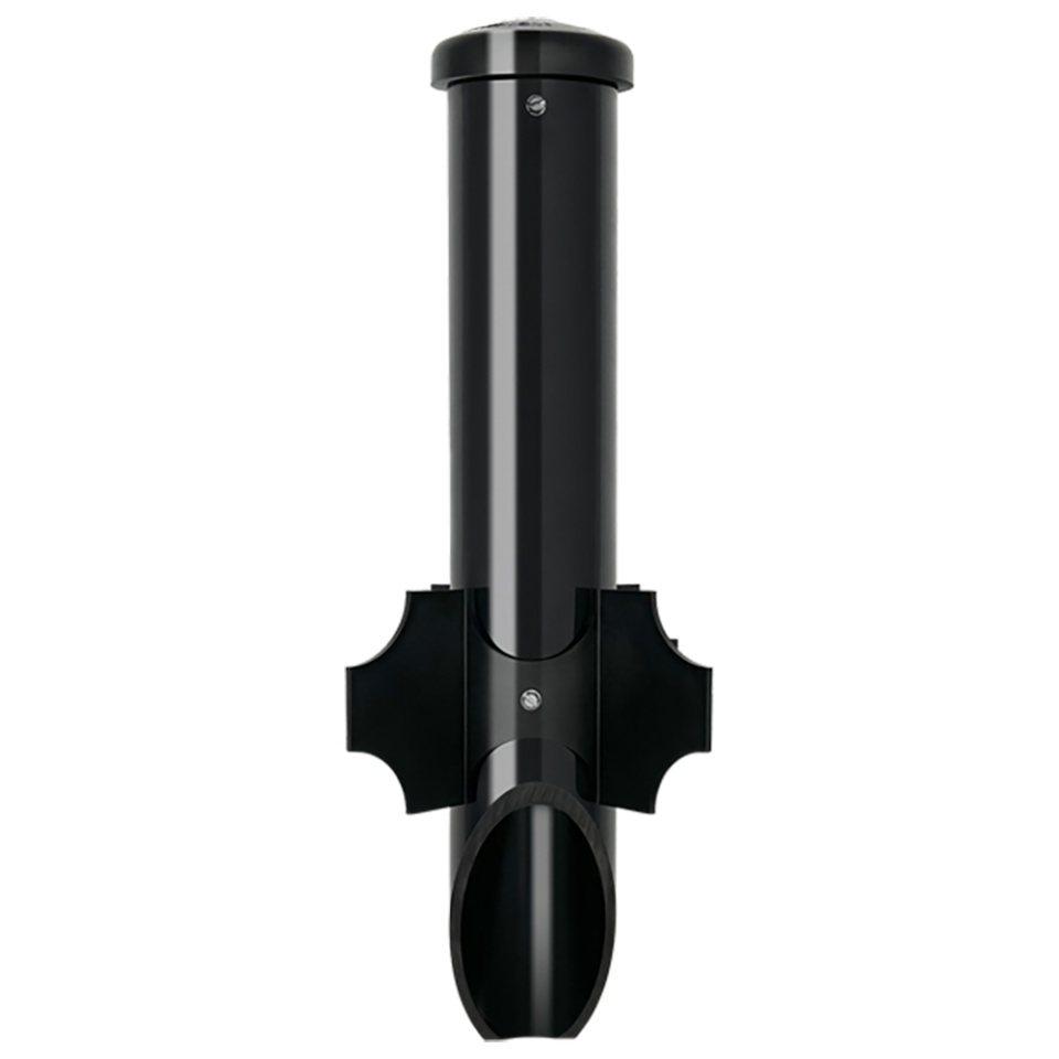 EPCO LLPN25B - Landscape Lighting Shatterproof PVC Power Post, 3" Diam, for Wet Locations