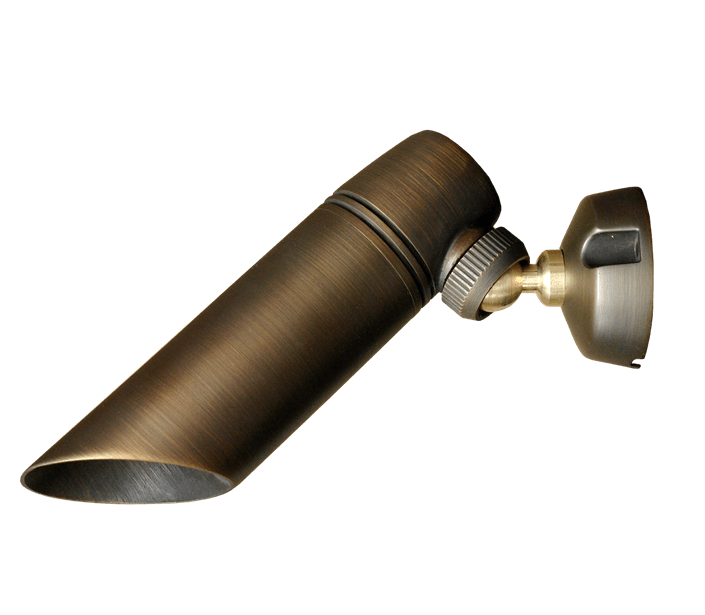 Unique Lighting Quasar 1 Downlight in Weathered Brass, No Lamp. Odyssey Series - Downlight - All Lighting Direct