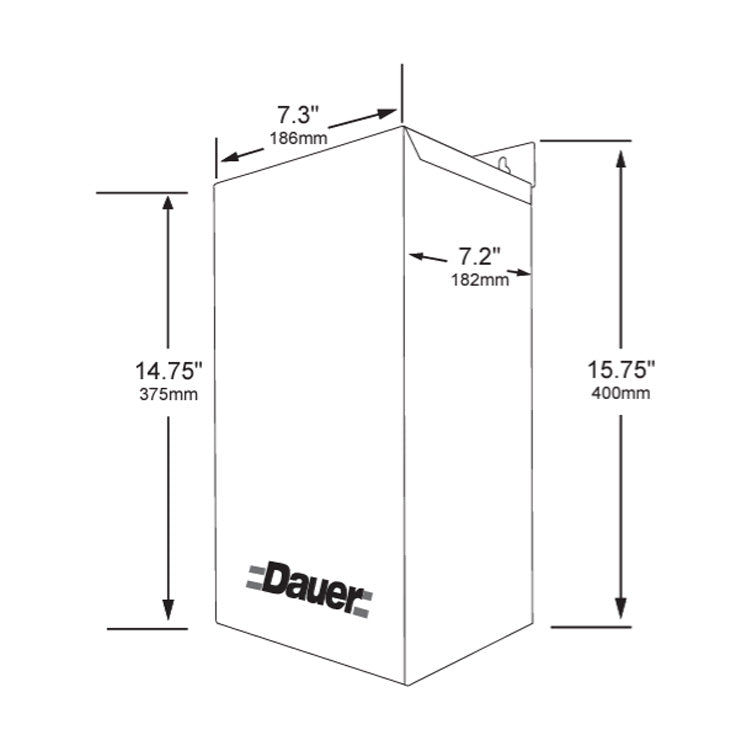 Dauer 490543 • 600W Small Box Transformer 12-22V - Transformer - All Lighting Direct