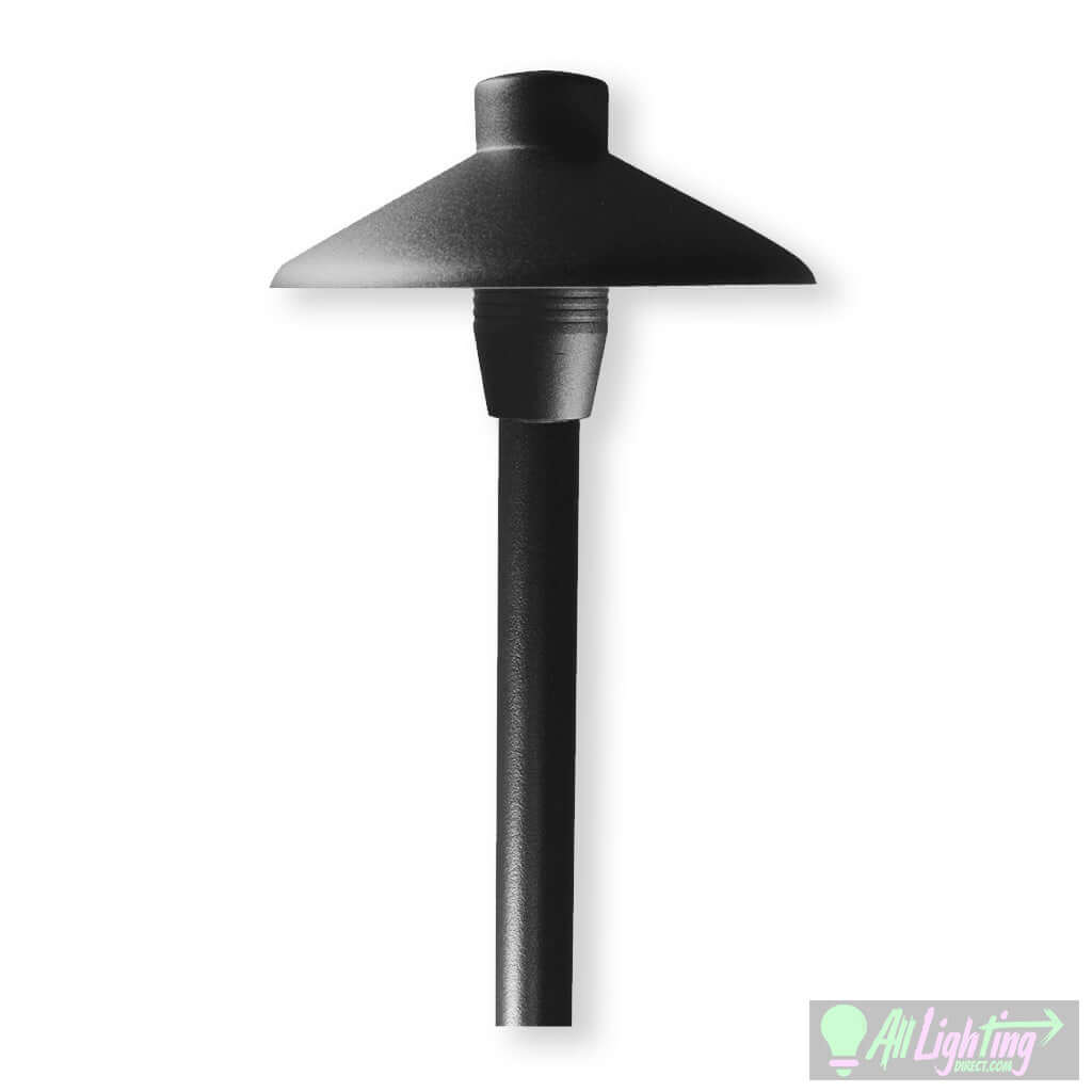 Dauer 490112-Black BALI Path Light, 6" Hat, 21" Tall - Path Light - All Lighting Direct