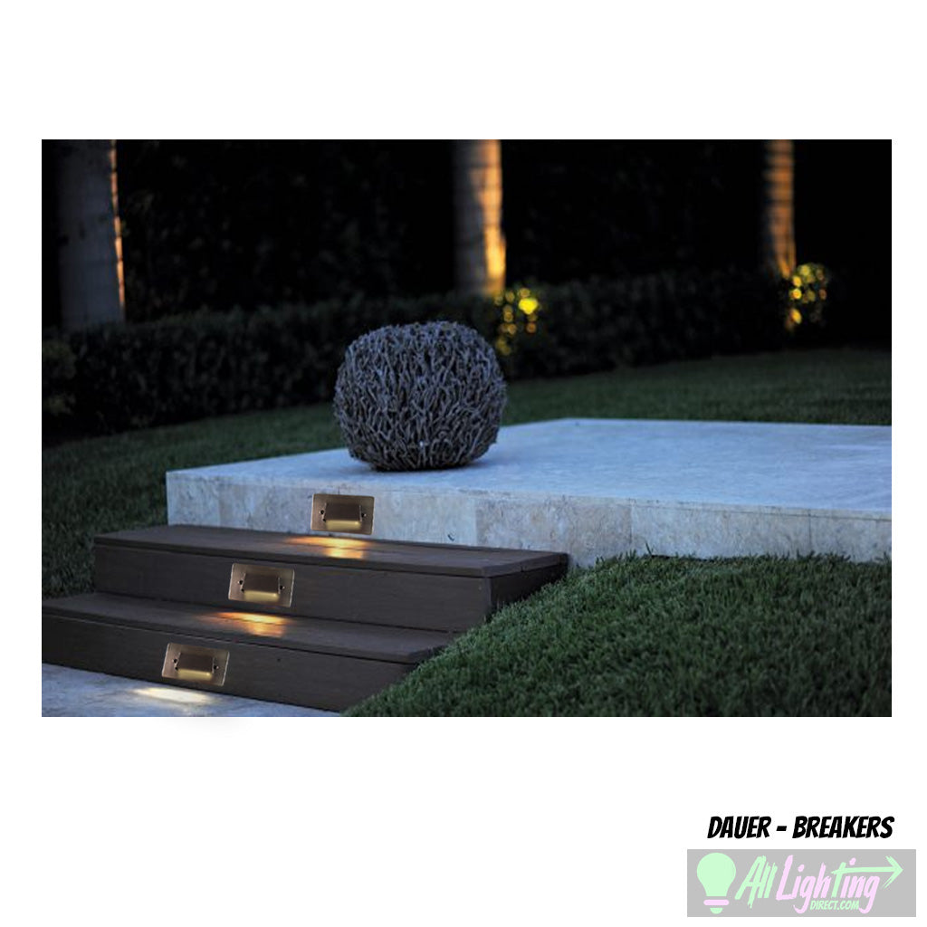 Dauer 489927-3000K • BREAKERS Integrated LED Step Light - Step Light - All Lighting Direct