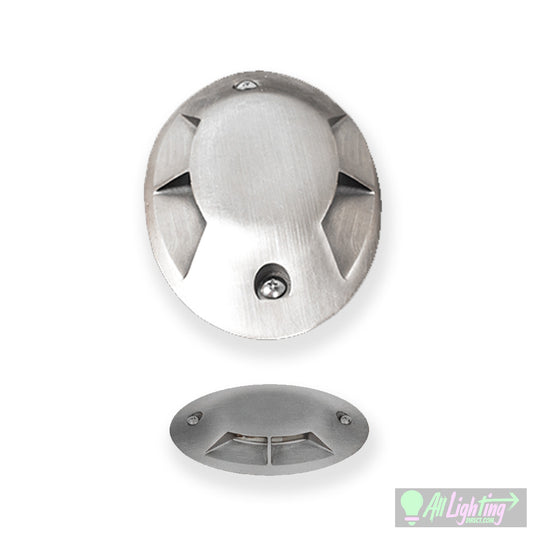Dauer 489935-S-3K • MARINER Double-Aperture 12V Dock Light 3000K, Silver - Dock Light - All Lighting Direct