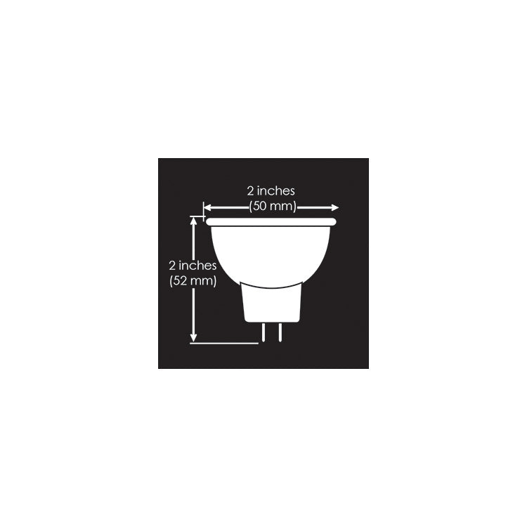 Dauer 487060 • 4W MR16 LED Bulb, 3000K, 40° - Lamp/Bulb - All Lighting Direct