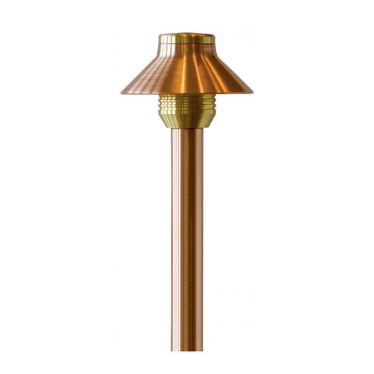 FX Luminaire SP-LED20W-18R-CU • 20W 18" LED Path Light in Copper • SP Series - Path Light - All Lighting Direct