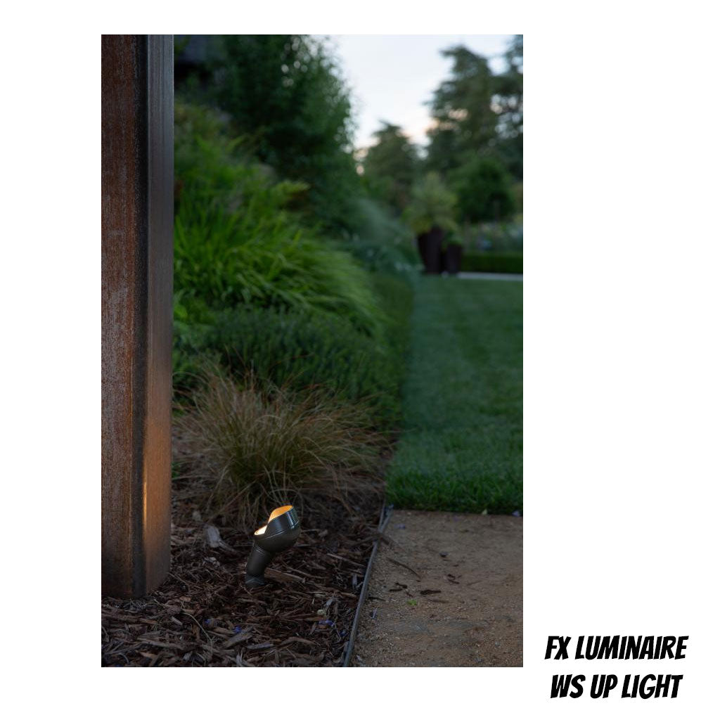 FX Luminaire • WS Up Light, Integrated G4 LED, 2700K, 85lm • Black - - All Lighting Direct