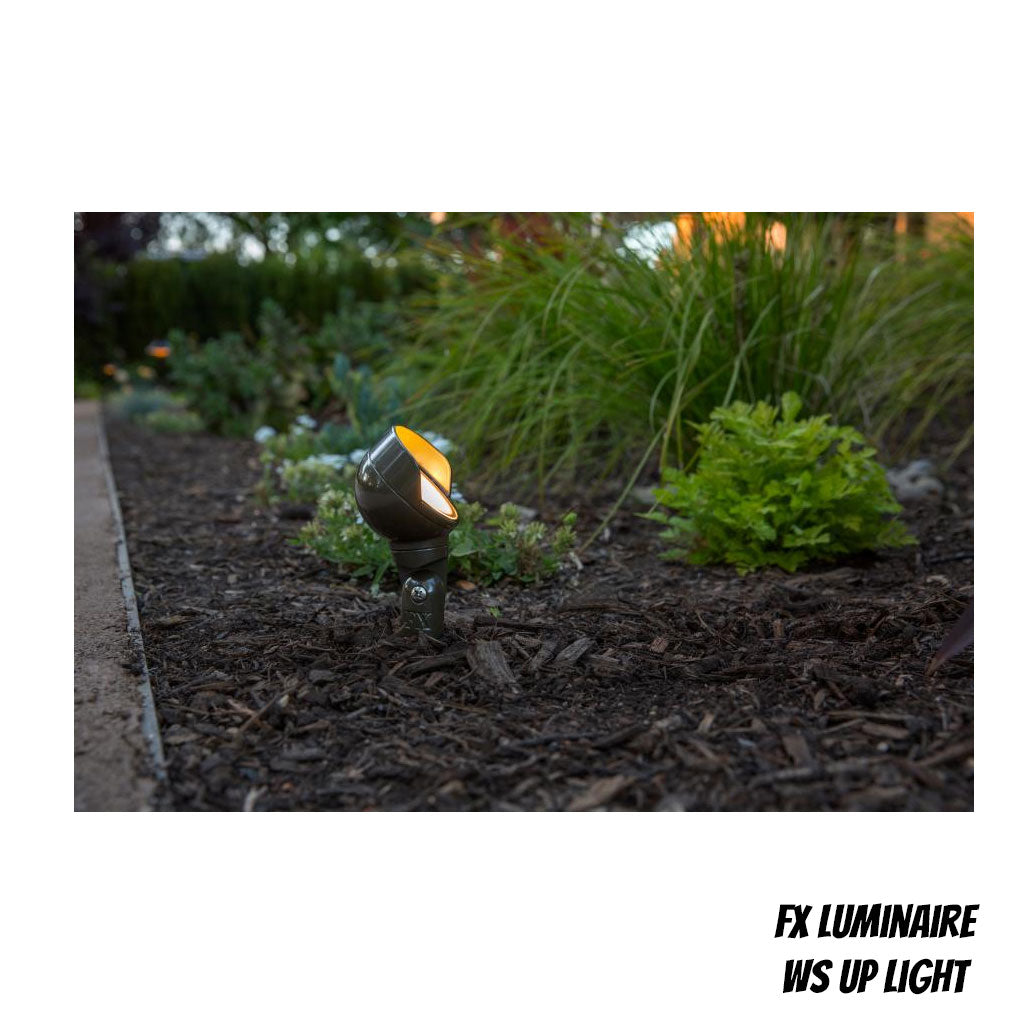 FX Luminaire • WS Up Light, Integrated G4 LED, 2700K, 85lm • Black - - All Lighting Direct