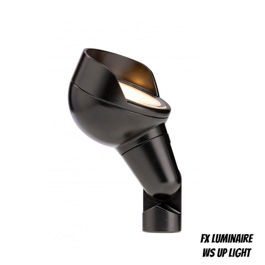 FX Luminaire • WS Up Light, Integrated G4 LED, 2700K, 85lm • Black - - All Lighting Direct