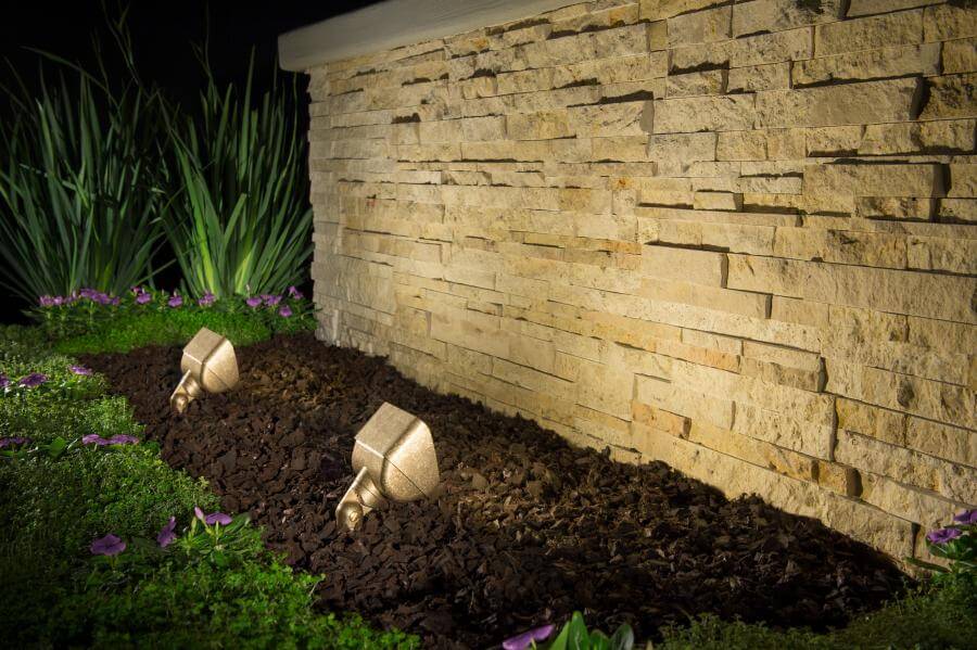 FX Luminaire LC Series 6LED Up Light in Bronze Metallic (LC6LEDBZ) - Wall Wash - All Lighting Direct