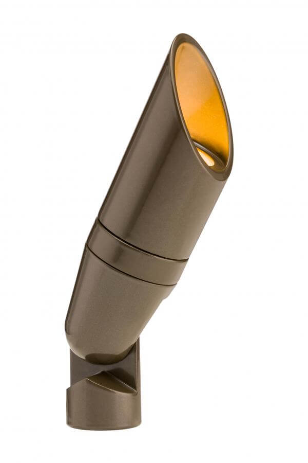FX Luminaire QZ 1LED Up Light in Bronze Metallic - Uplight - All Lighting Direct