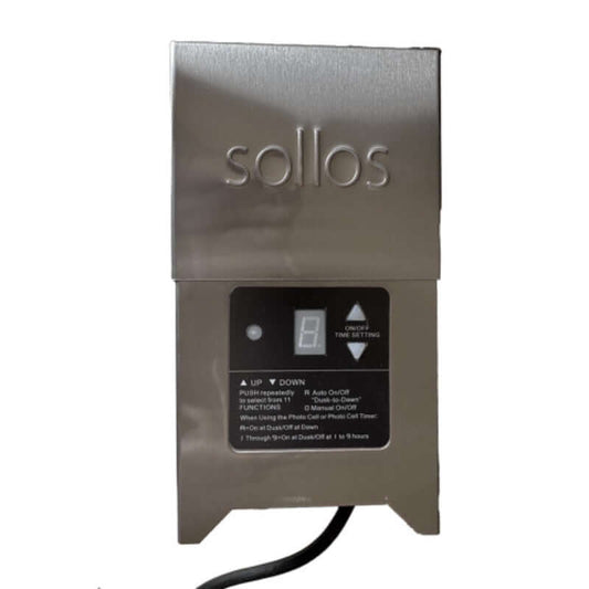 Hayward Sollos 150W Transformer with Photocell and Timer, Stainless Steel - Transformer - All Lighting Direct