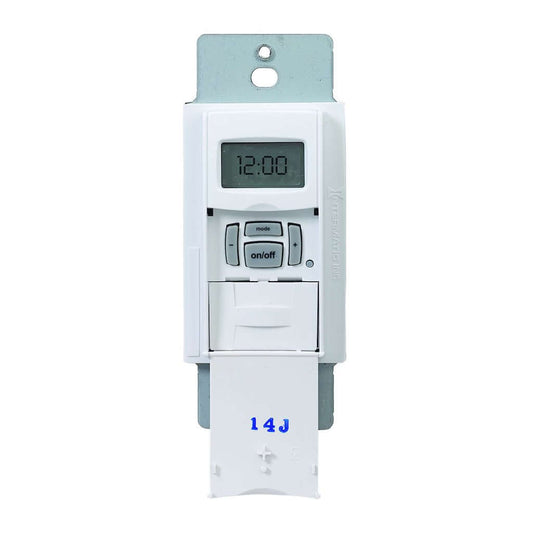 Intermatic EI600WC • Heavy-Duty 7-Day Programmable Timer • 120-277 VAC, 20A • White Color - Timer - All Lighting Direct