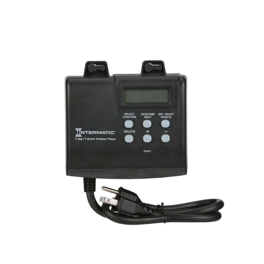 Intermatic HB880R • 2 Outlet • 7 Day Outdoor Digital Astronomical Timer • 120VAC - Timer - All Lighting Direct