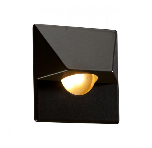 FX Luminaire MO 3LED Wall Light, Square in Flat Black