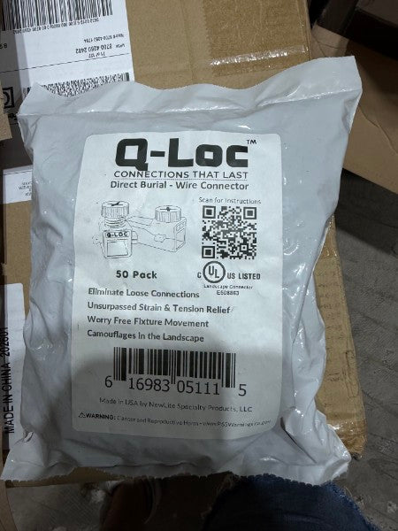 NewLite LOC50 - 50 Pack of Q-LOC Medium Direct Burial Wire Connectors