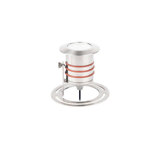 WAC Lighting 2031-30SS - 2″ Underwater Light Submersible Round, 3000K - Recessed - All Lighting Direct