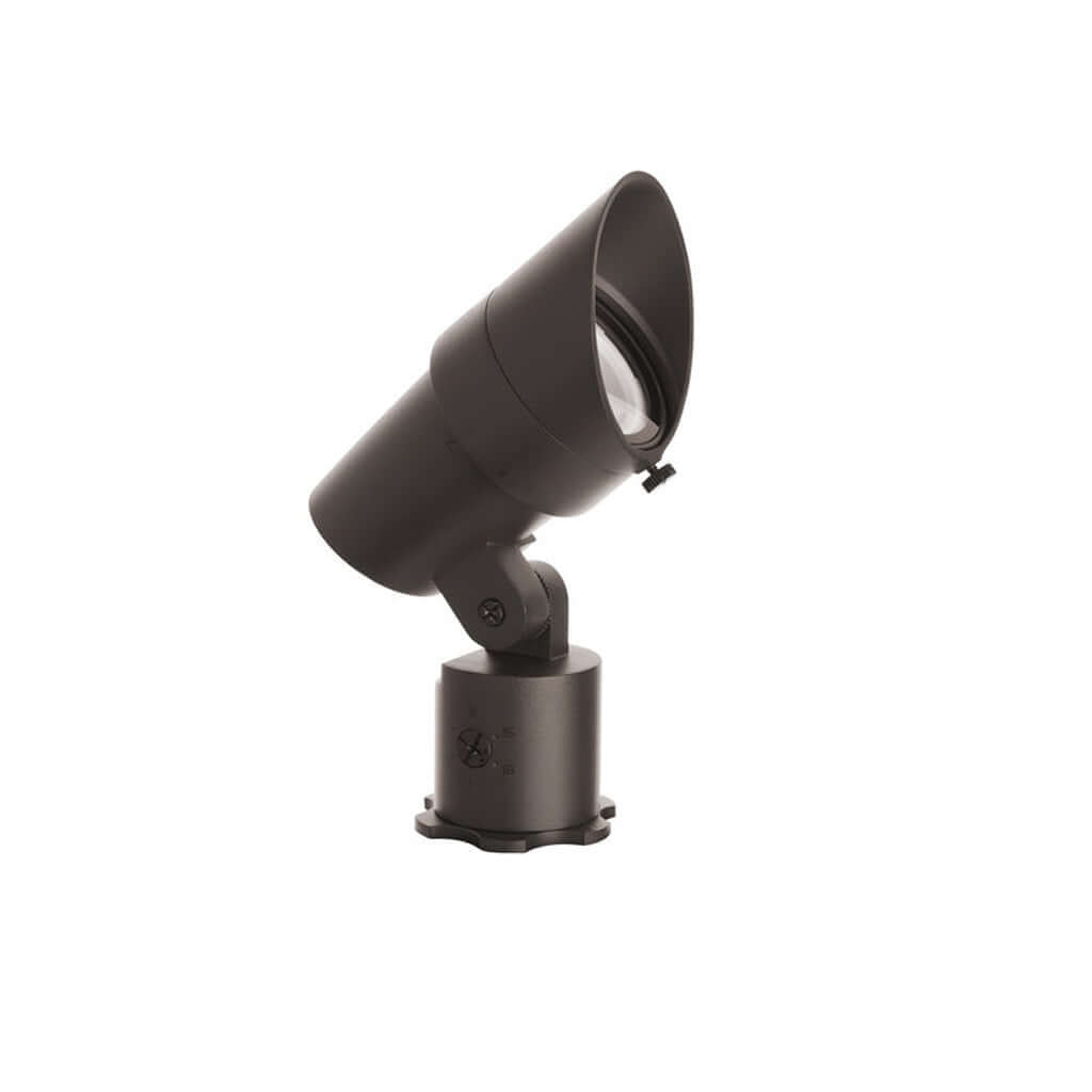 WAC 5011-30BZ • 18W Medium LED Spot to Flood • Adj Beam and Lumens, 3000K• Bronze - Uplight - All Lighting Direct