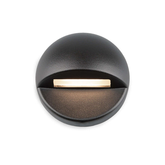 WAC 3011 Round Deck & Patio Light, Bronze on Brass, 12V, 2700K - Deck Light - All Lighting Direct