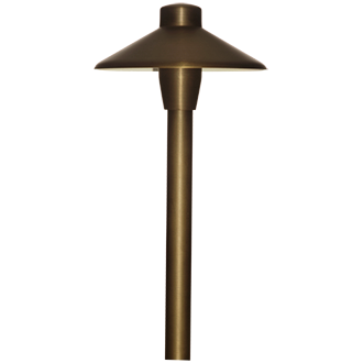 Dauer 490020 • ZEN 6.3" Path Hat Clear Lens - No Stem - Path Light - All Lighting Direct