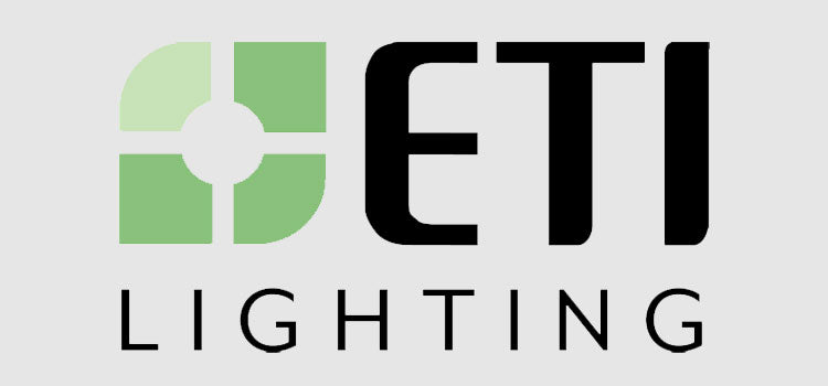 ETI lighting logo, LED lighting that excel