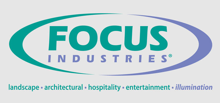 focus industries logo landscape lighting products