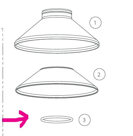 FX Luminaire 250010280001 O-Ring