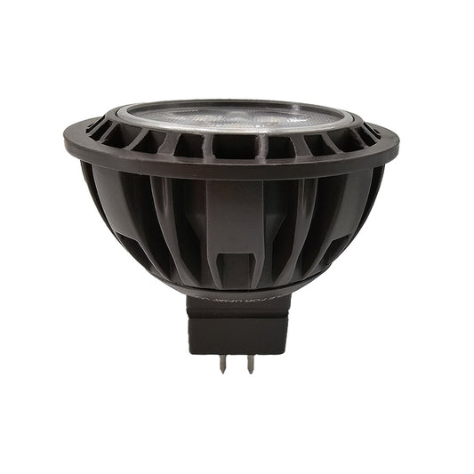 702 Lighting MR16 Lamp, Black, 4,5 or 7 Watts. 2700k or 3000k