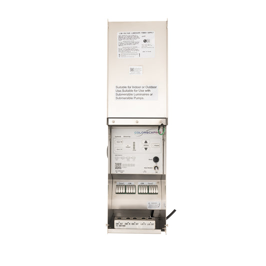 WAC Lighting 8300CS 300W Colorscaping Smart Transformer, Stainless Steel