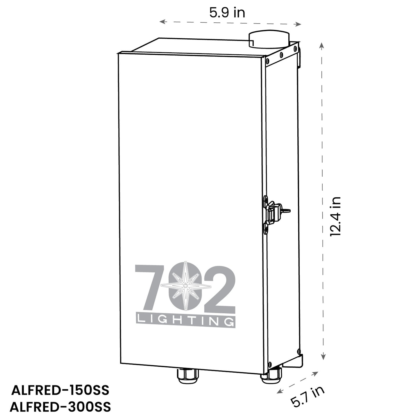 702 Lighting 300W Smart Transformer with 3 Zones, plus Wi-Fi & Bluetooth App
