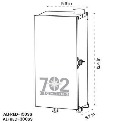 702 Lighting 300W Smart Transformer with 3 Zones, plus Wi-Fi & Bluetooth App
