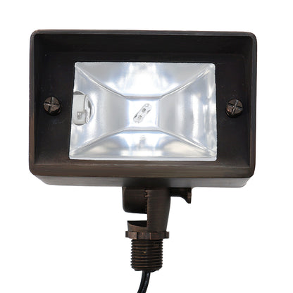 702 Lighting Bi G4/MR16 Drop-in Flood Light, Antique Brass [+ Frost & Hexcell]