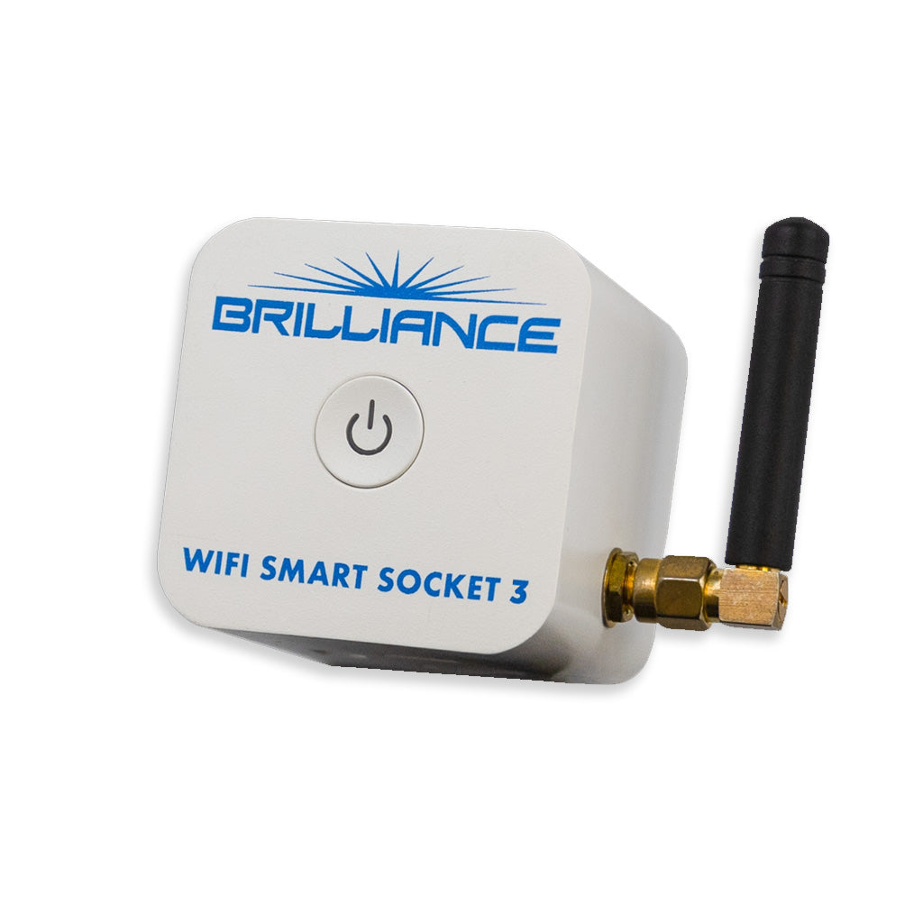 Brilliance LED WiFi Smart Socket 3.0; Android & iPhone compatible