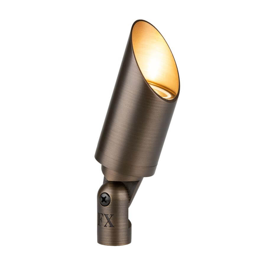 FX Luminaire CA-51-NL-AB • Cora Collection MR16 Uplight in Bronze • No Lamp - Uplight - All Lighting Direct