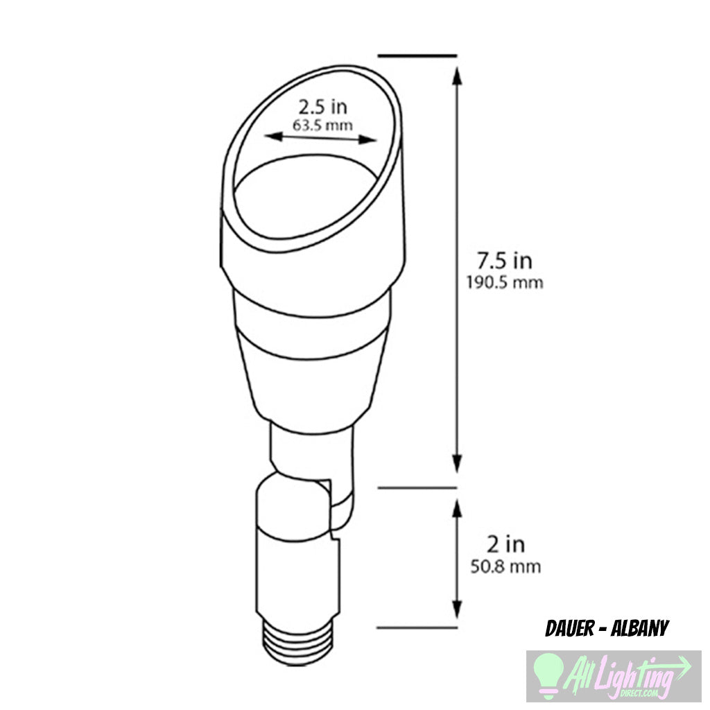 Dauer 490107 • ALBANY Floating Socket MR16 Uplight
