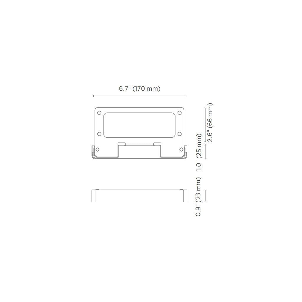 FX Luminaire LF-1LED-BZ • 2W LF LED Wall Light in Bronze