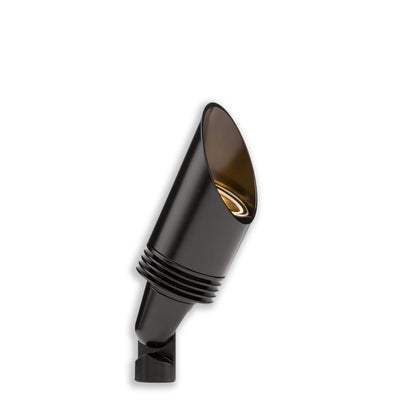 FX Luminaire NP3LEDFB - NP Up Light with 3LED, 2700K in Flat Black