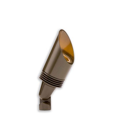 FX Luminaire NP9LEDBZ 9-LED Uplight with 700 lm, 35 Deg Beam, Angled Shroud | Bronze