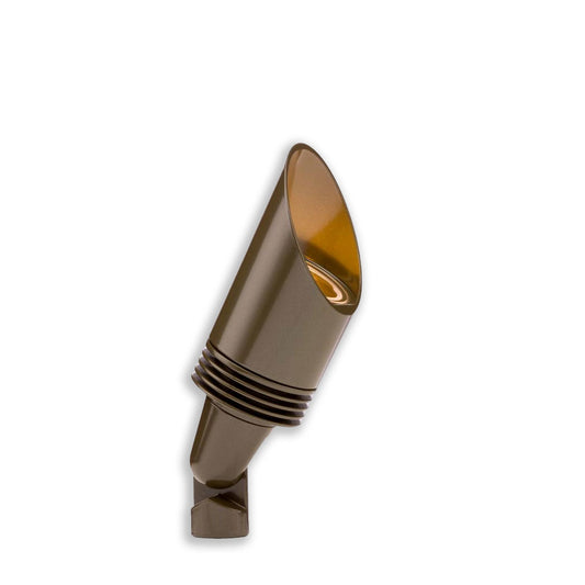 FX Luminaire NP9LEDBZ 9-LED Uplight with 700 lm, 35 Deg Beam, Angled Shroud | Bronze