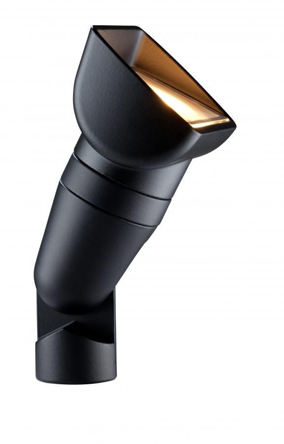 FX Luminaire QB 1LED Wall Wash in Flat Black