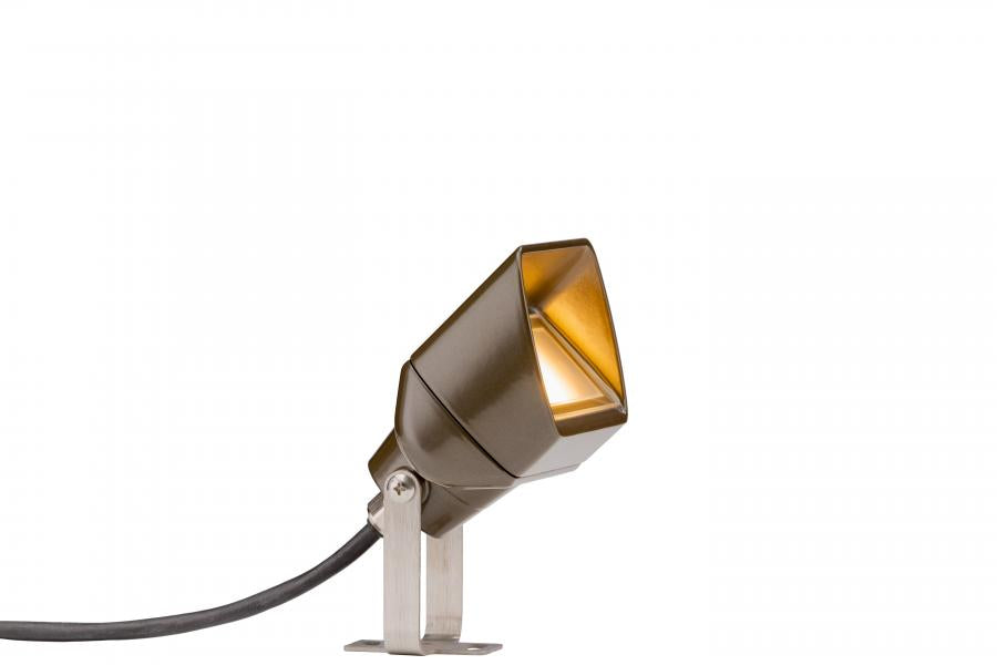 FX Luminaire PB Zone/Dim 3LED Wall Wash, Bronze Metallic, PBZD3LEDBZ