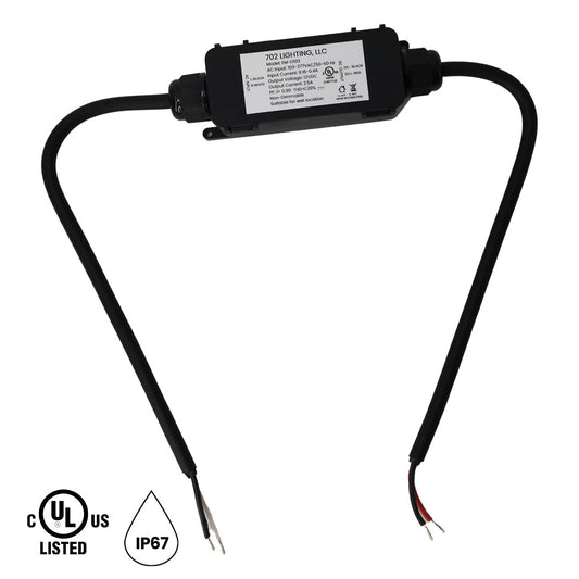 702 Lighting Frank 30W Voltage Transformer, 100-277V to 12V, fits in Powerpost