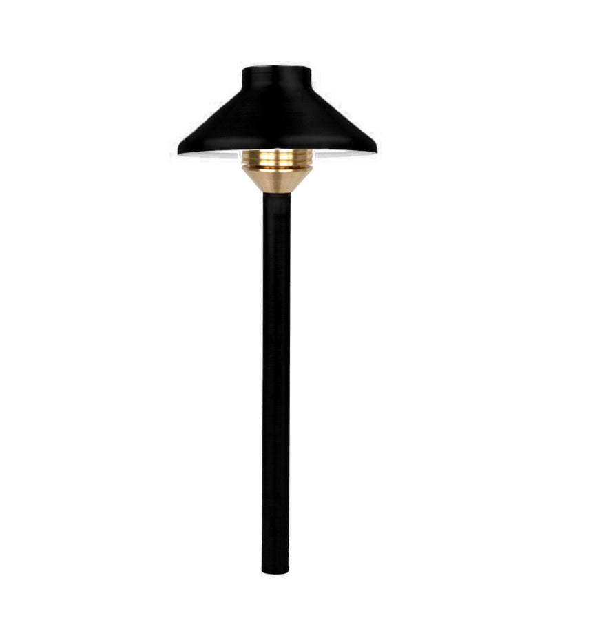 FX Luminaire 18" JS Path Light in Flat Black with ZDC [Zone, Dim & Full Color Control]