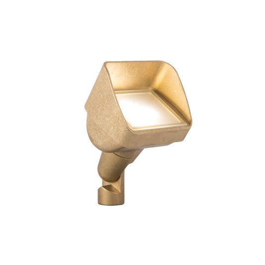 FX Luminaire LC3LEDBS - LC Wall Wash 3LED, 2700K, 4.5VA in Natural Brass