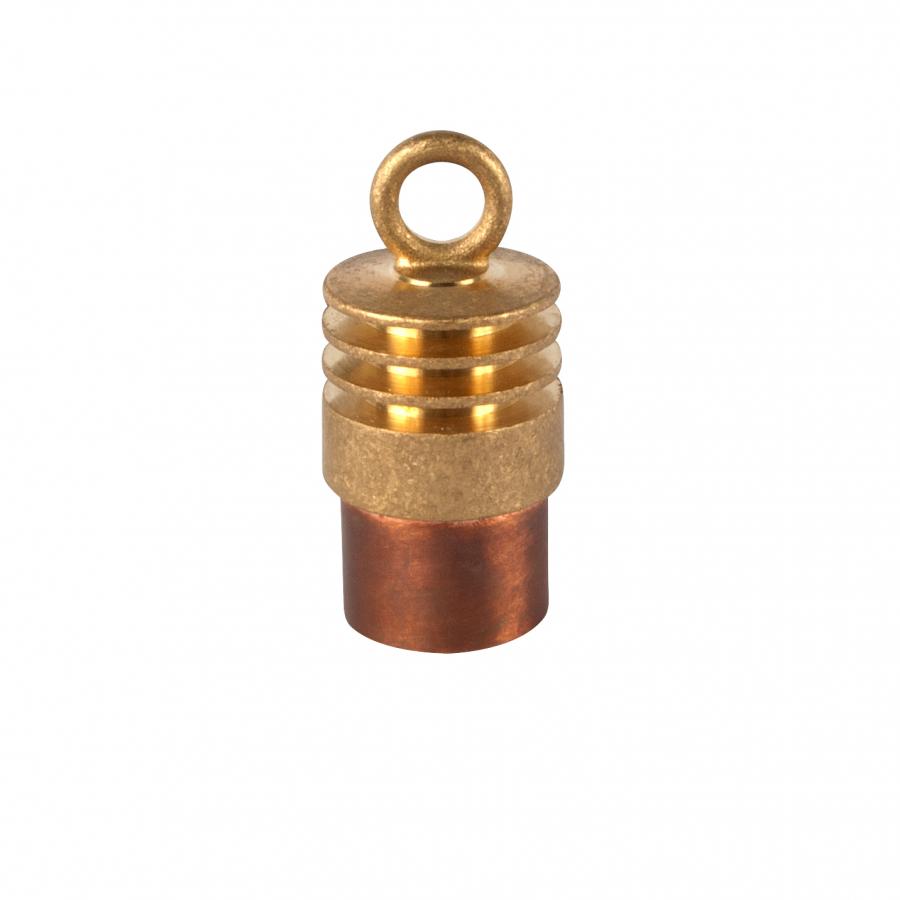 FX Luminaire LE1LEDCU - 1LED LE Hanging Down Light in Copper