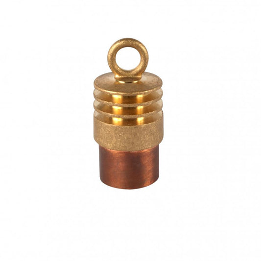 FX Luminaire LE1LEDCU - 1LED LE Hanging Down Light in Copper