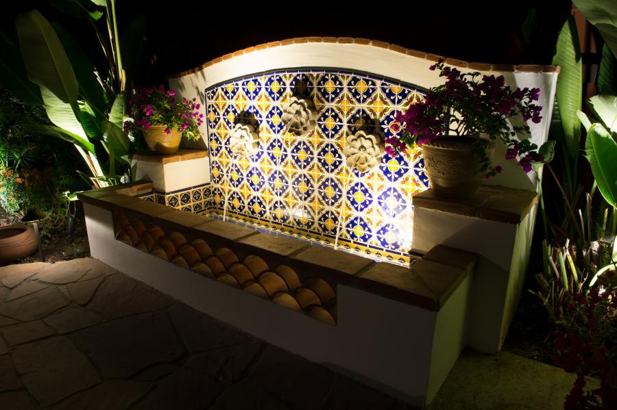FX Luminaire LL 1LED Underwater Pond or Fountain Light, in Brass [LL-1LED-BS]